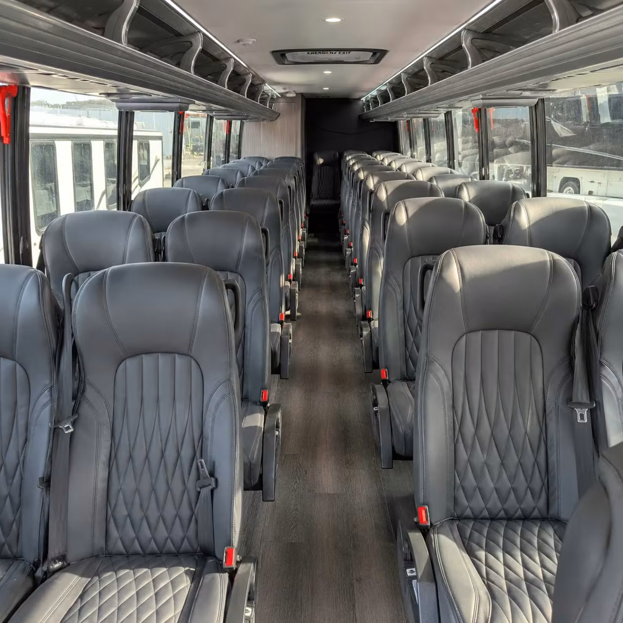 25 passenger minibus inside