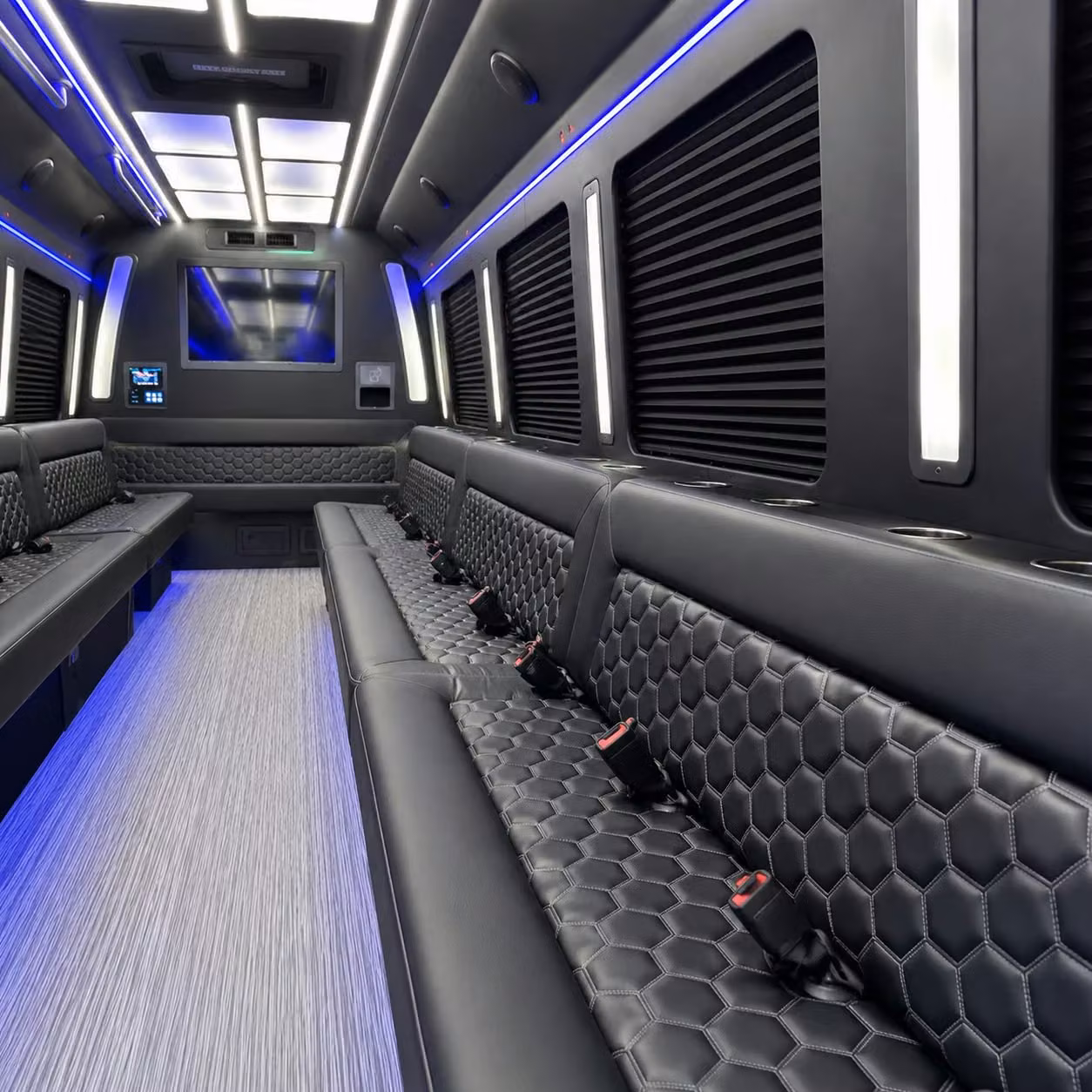 party bus interior